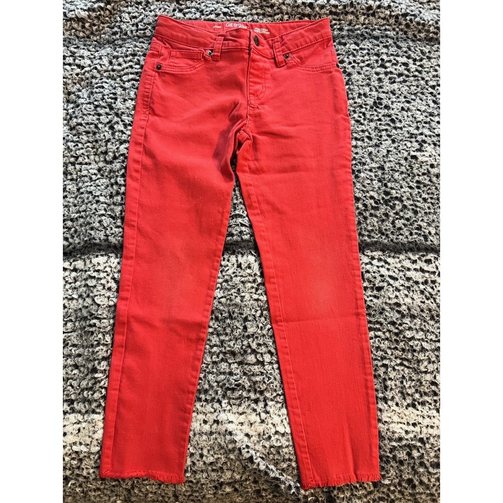Girl's Red Cat & Jack Jeggings Size‎ 10